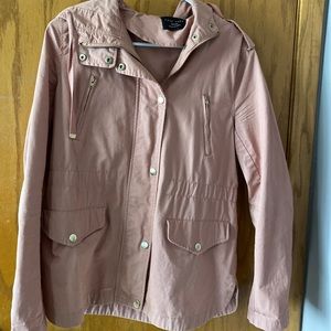 Love Tree Pink Button Down Jacket
